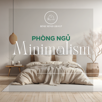 Hình ảnh phòng ngủ với phong cách minimalism