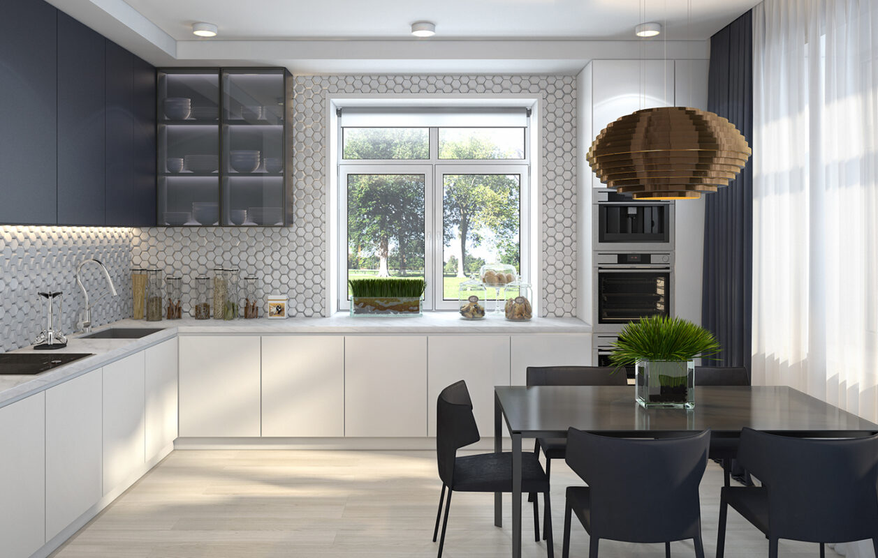 Phòng bếp minimalism hiện đại