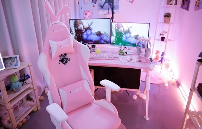 Thiết kế phòng gaming dành cho game thủ nữ 3