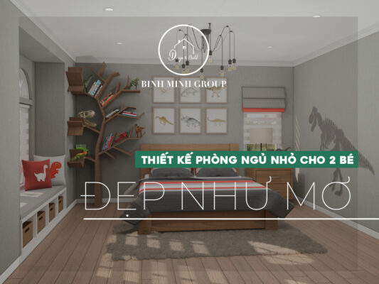 Bí Mật Đằng Sau Những Thiết Kế Phòng Ngủ Nhỏ Cho 2 Bé Đẹp Như Mơ