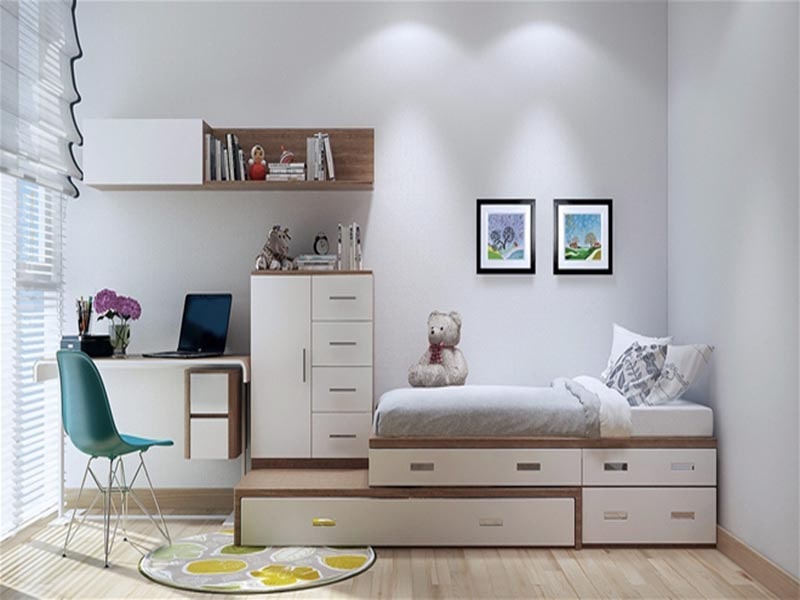 thiết kế phòng ngủ nhỏ thông minh